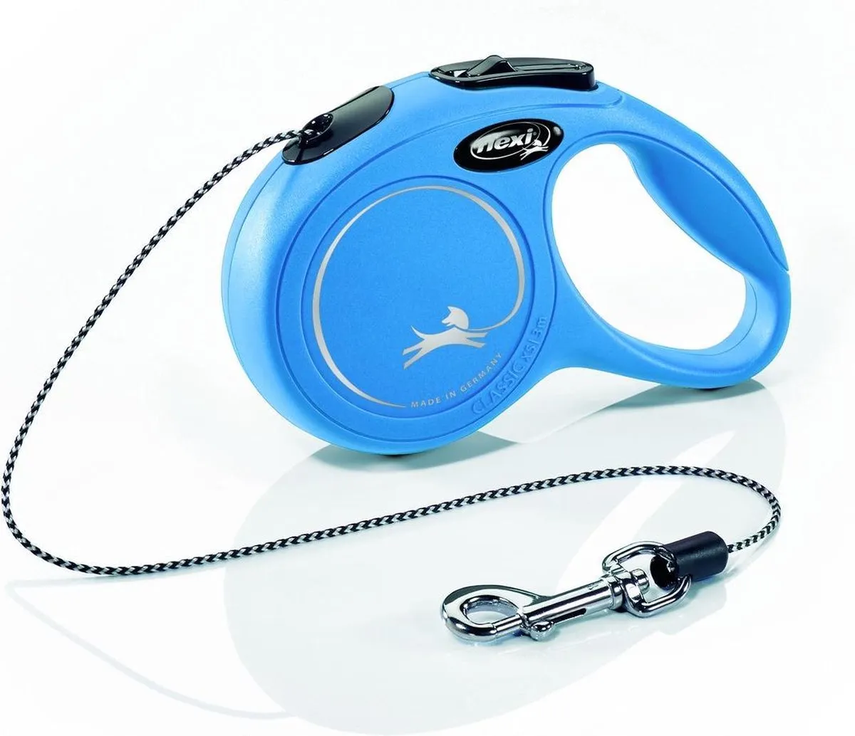 Flexi New Classic Koord Hondenriem - Blauw XS - 3m