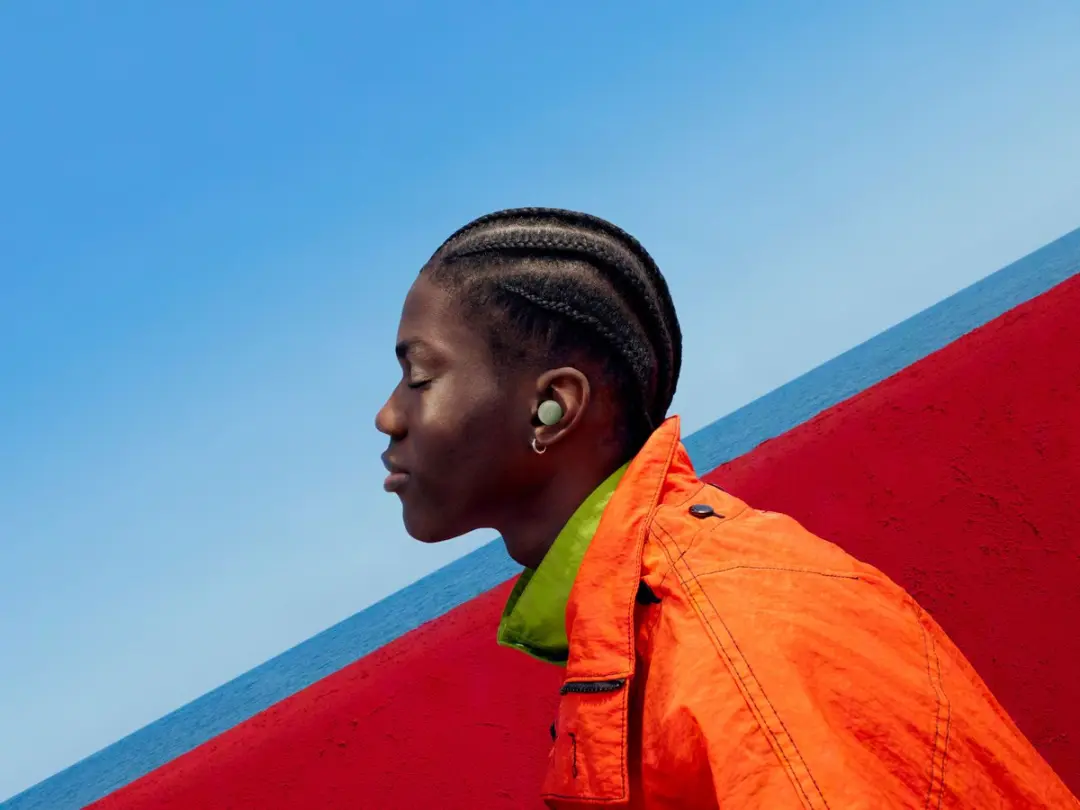 Google Pixel Buds Pro 2 Oordopjes - Olijf - afbeelding 3 van 6