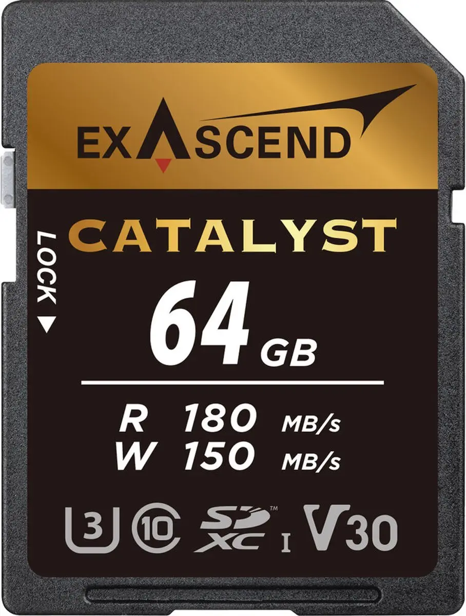 Exascend Catalyst SD-kaart 64GB V30