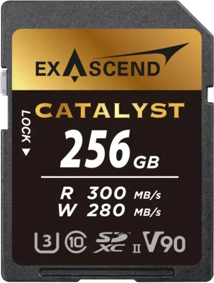 Exascend Catalyst UHS-II SD-kaart 128GB V90 - afbeelding 4 van 6