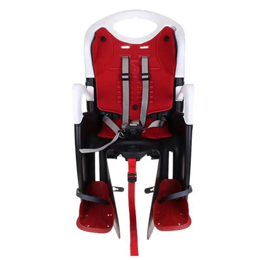 Bellelli Tiger - Tiger fietsstoeltje achter - wit rood clamp - afbeelding 3 van 5