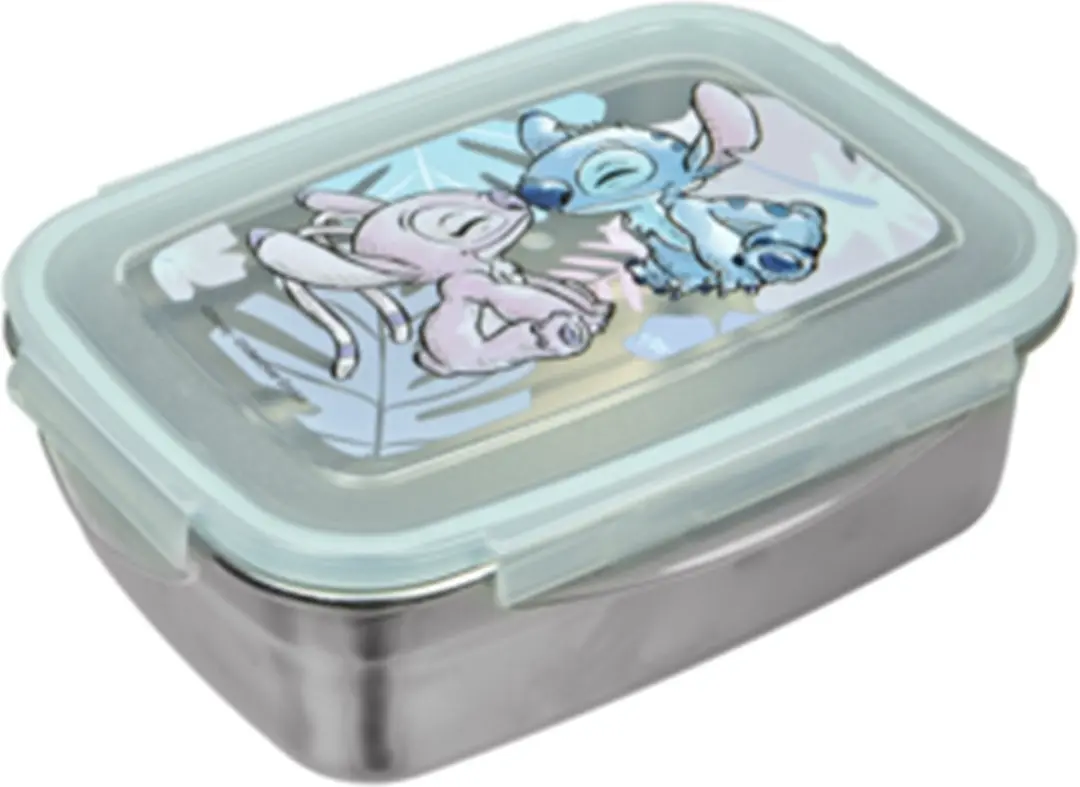 Lilo & Stitch Lunchset - Broodtrommel en Drinkfles 0,5l - afbeelding 2 van 3