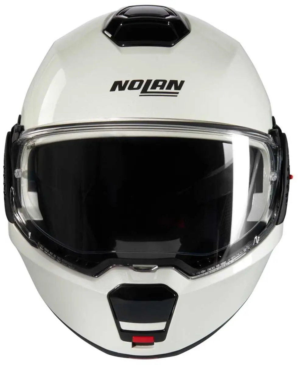 Nolan N120-1 Classico Nobile 320 Motorhelm - Pearl White - afbeelding 2 van 6
