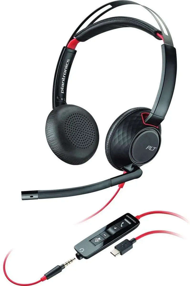 Plantronics Blackwire C5220 207586-01 Headset - Zwart - afbeelding 2 van 2