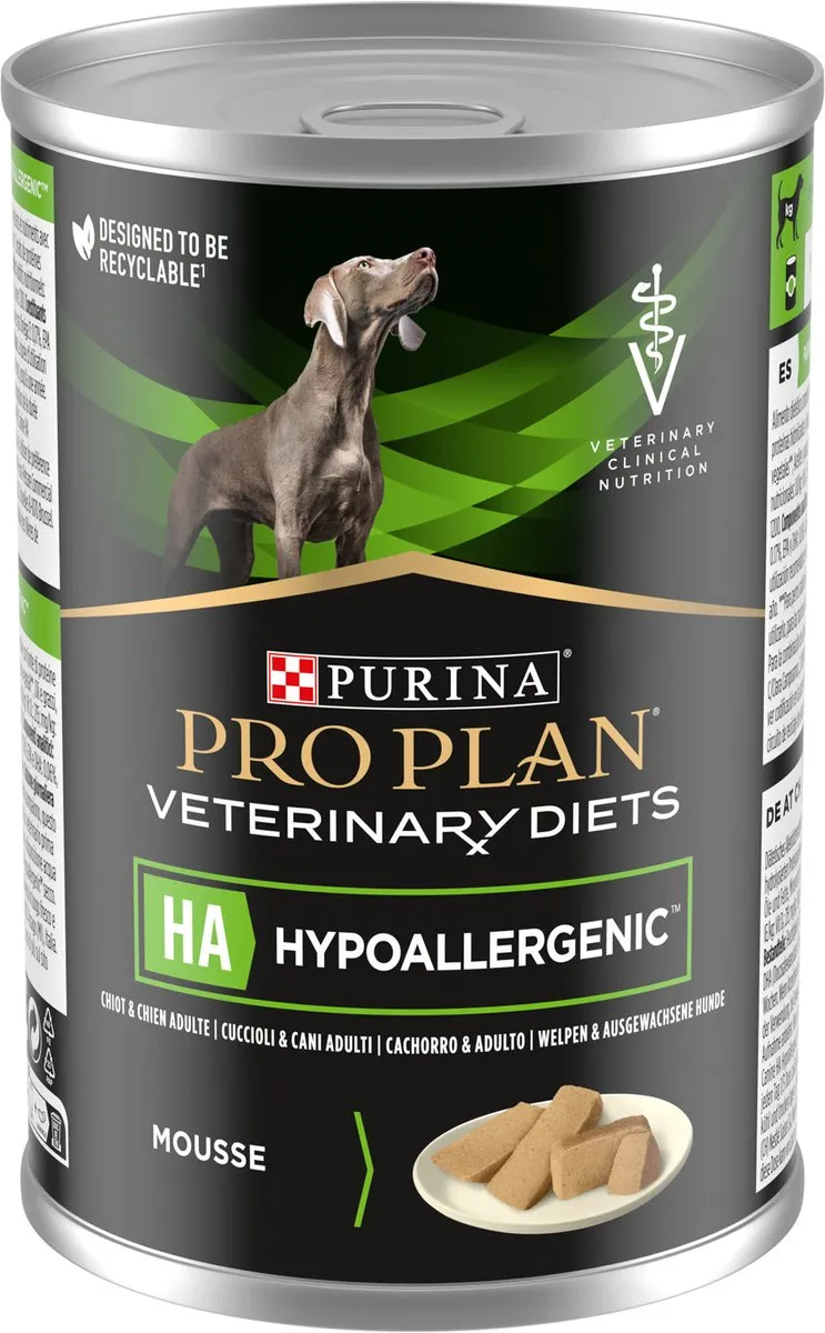 Pro Plan VD HA Hypoallergeen Hond Blik - 24x400g