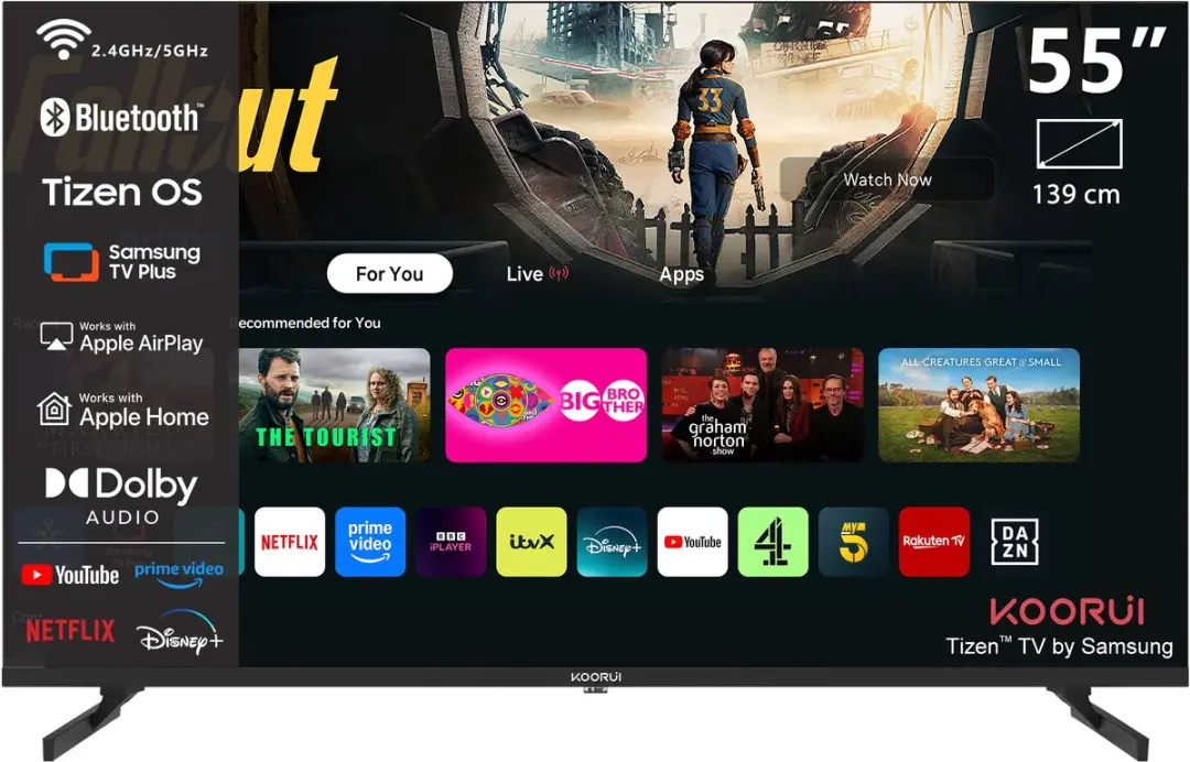 Koorui K55Q1UQ-T8 QLED Smart TV
