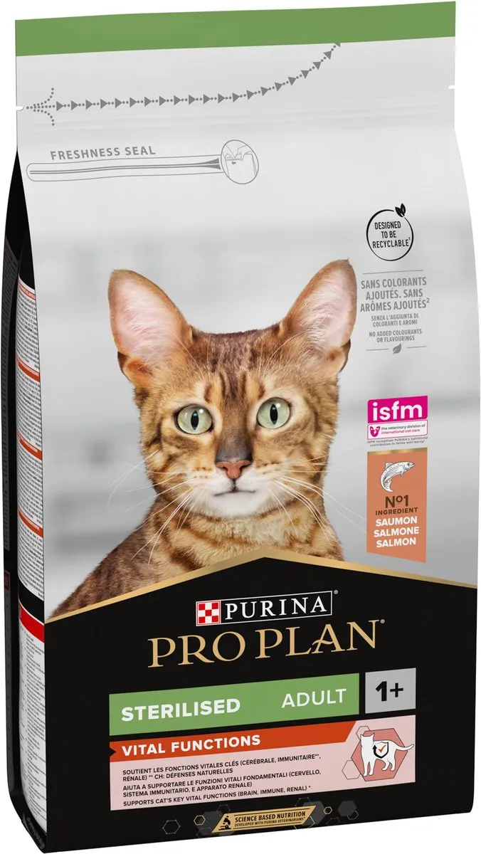 Pro Plan Sterilised Adult Kattenvoer Zalm 3kg