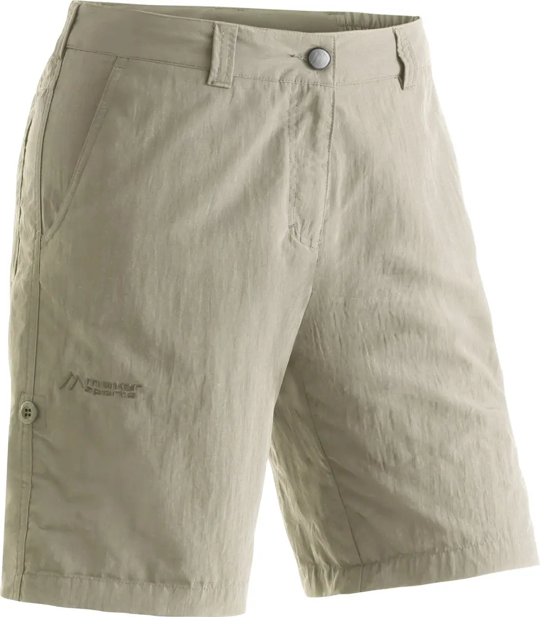 Maier Sports Nidda Damesshort - Feather Gray - afbeelding 3 van 4