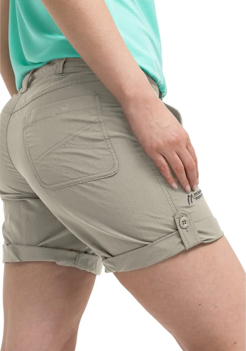 Maier Sports Nidda Damesshort - Feather Gray - afbeelding 4 van 4