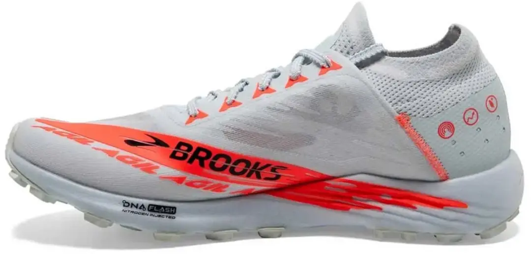 Brooks Catamount Agil Trailschoenen - Blauw/Oranje - afbeelding 3 van 5