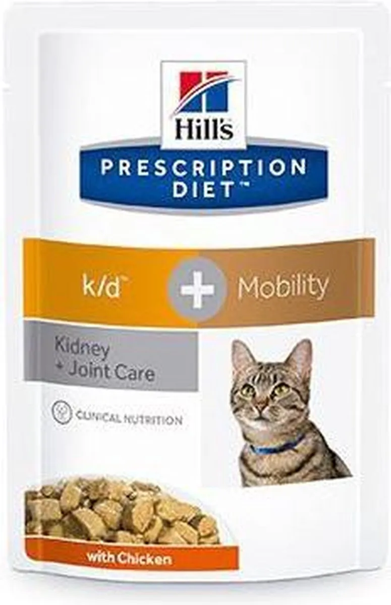 Hill's Feline K/D Mobility Kattenvoer 12x85g