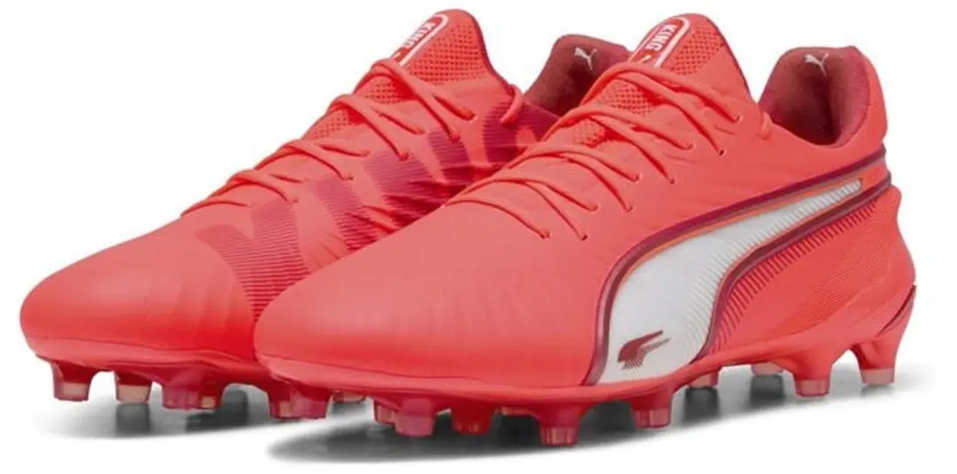 Puma King Ultimate Fg/ag Voetbalschoenen Rood EU 44 1/2