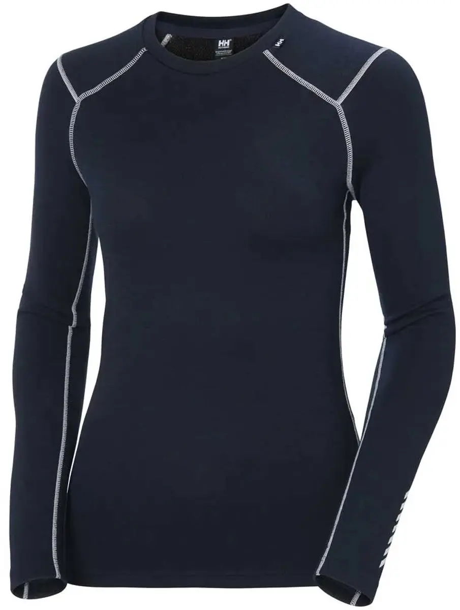 Helly Hansen Lifa Merino Midweight Crew Basislaag - Navy L - afbeelding 6 van 6