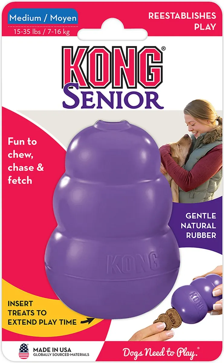 KONG Senior Medium 8cm - Paars - afbeelding 6 van 6