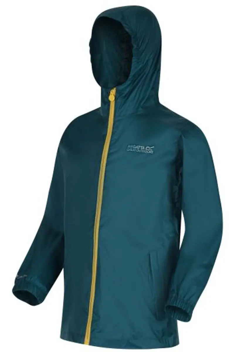 Regatta Pack-It III Waterdichte Opbergbare Wandeljas Voor Kinderen Teal Blauw