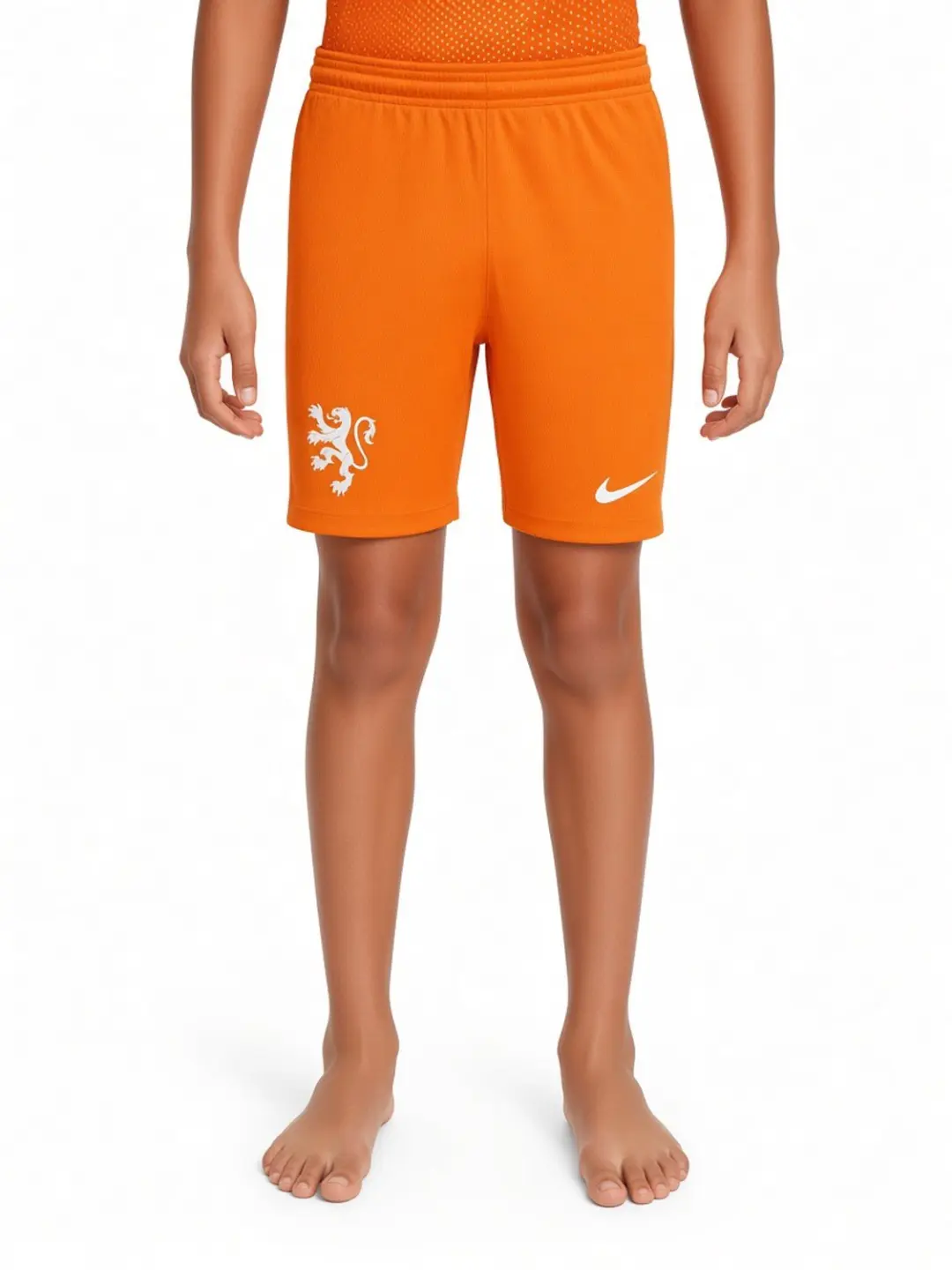 Nike Nederland OranjeLeeuwinnen Thuisbroekje voor kinderen (2025-2027) Maat 147/