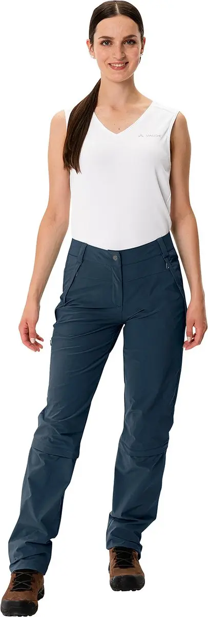 Vaude Farley Stretch Capri III Zip-off Broek - Dames - afbeelding 4 van 6