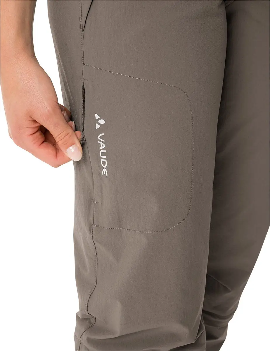Vaude Farley Stretch Capri III Zip-off Broek - Coconut - afbeelding 3 van 5
