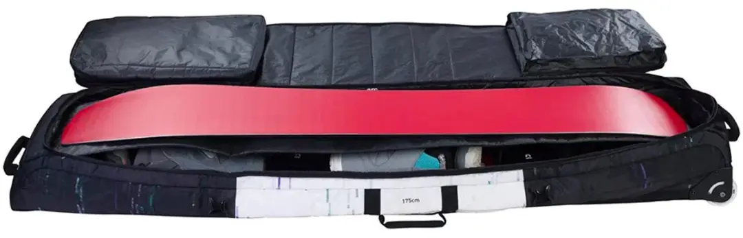 Evoc Roller Voor Sneeuwuitrusting 135l Rood,Zwart