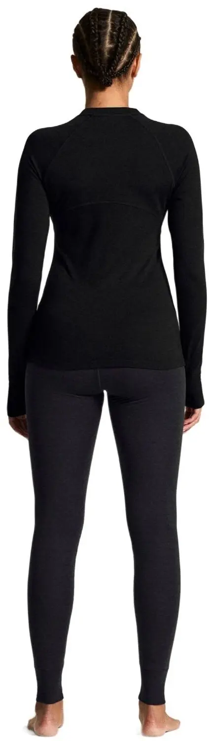 Craft Wool Comfort Rn Ls W Black