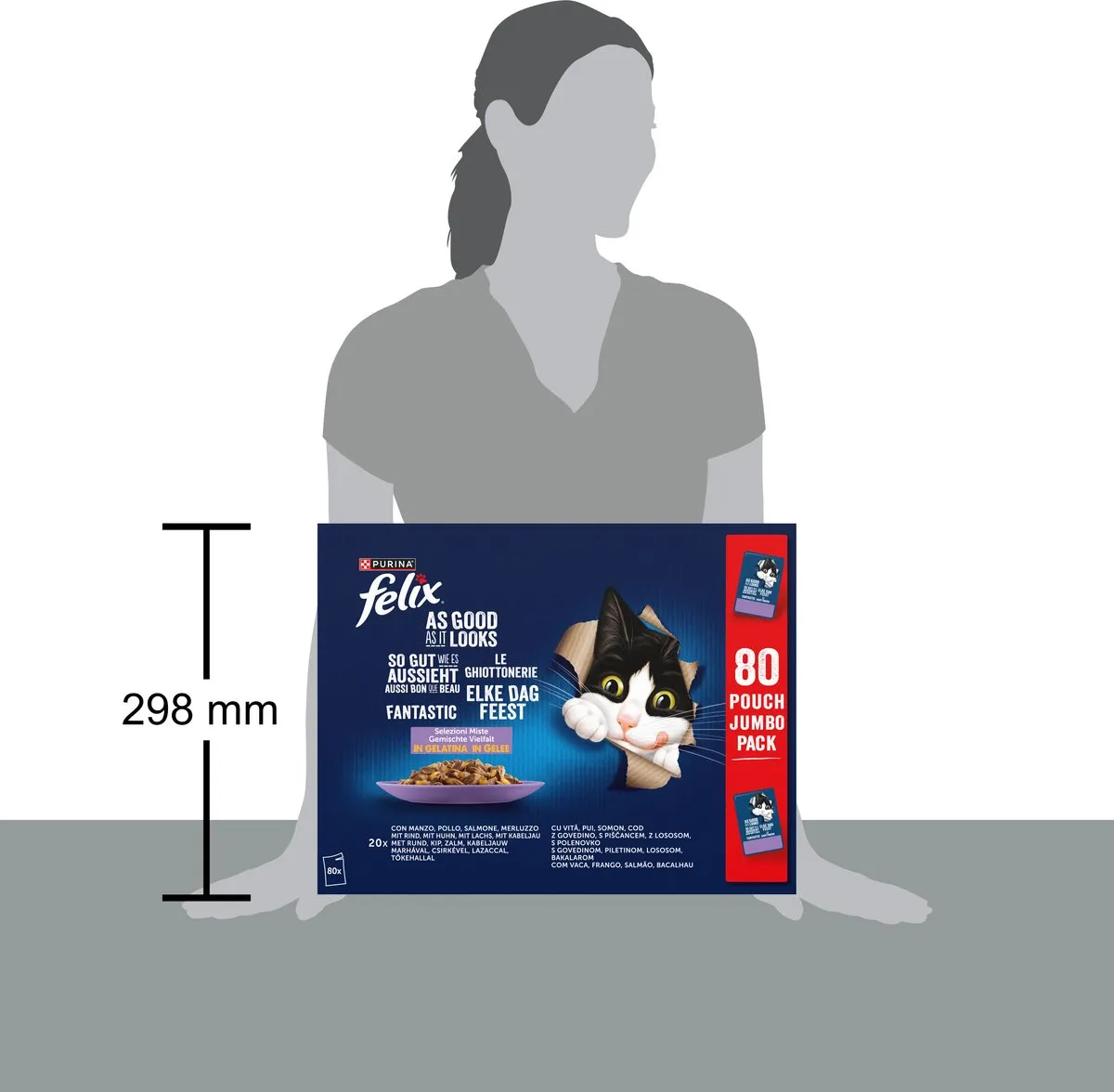 Purina Felix Elke Dag Feest Mixed Natvoer - 80x85g