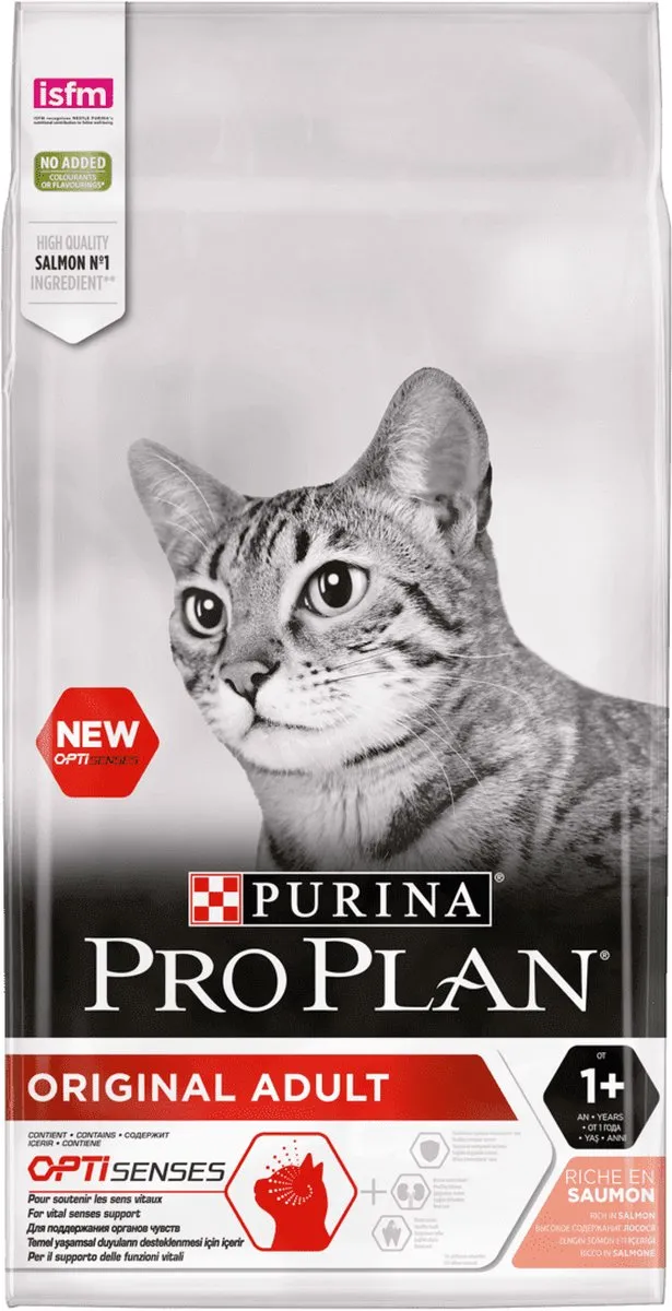 Pro Plan Optisenses Original Adult Kat Zalmvoer 3kg