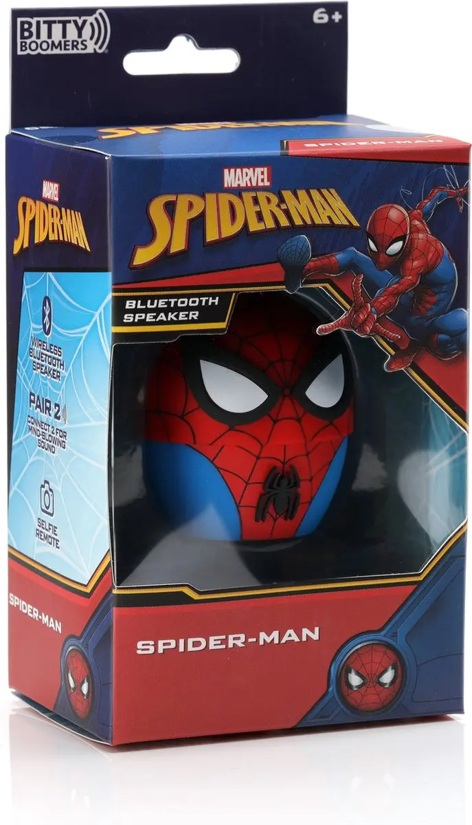 Spider-Man Bitty Boomer Bluetooth Luidspreker - afbeelding 3 van 6