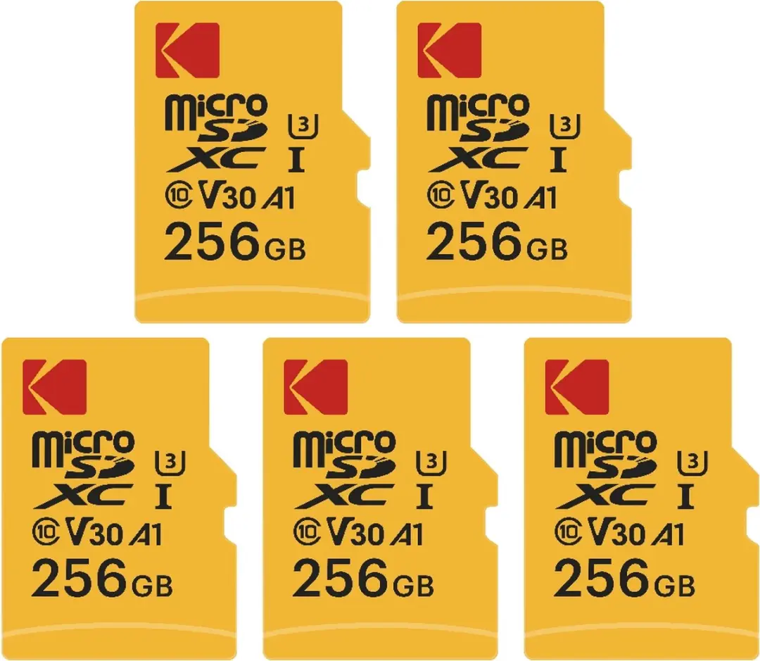 5-pack KODAK MicroSD-geheugenkaarten