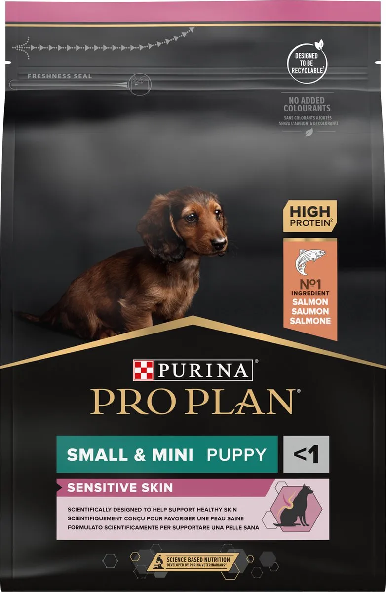 Pro Plan Dog Puppy Small & Mini Breed Sensitive Skin - Zalm 3kg