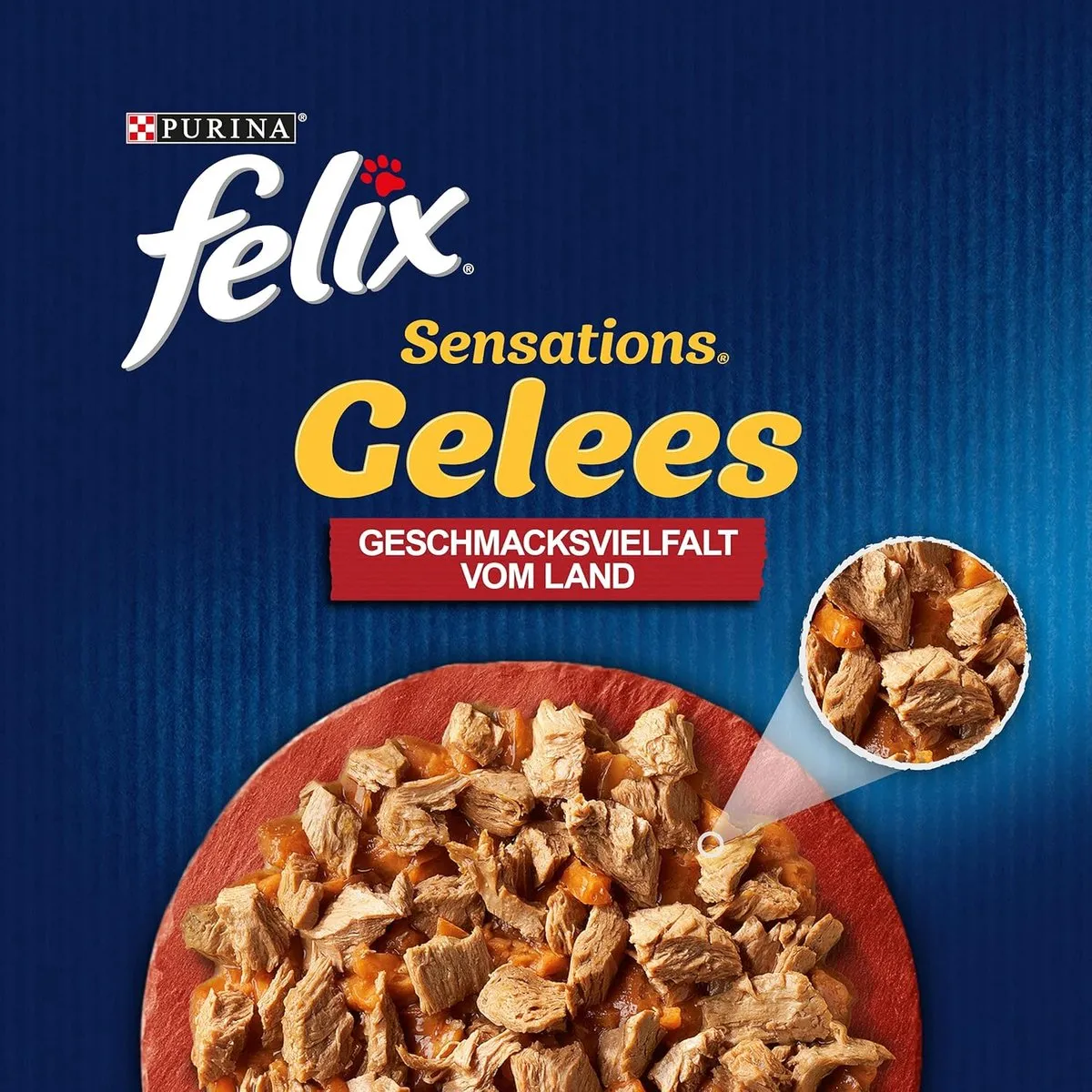 Felix Sensations Gelees Kattenvoer - 96 Stuks (4x24x85g)