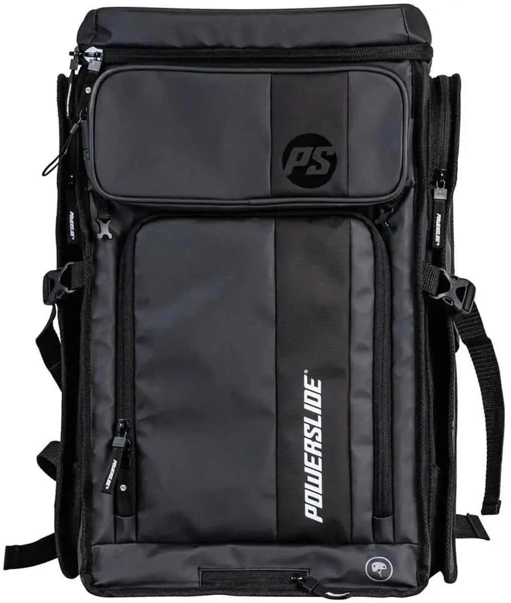 Powerslide Road Runner II Rugzak - 29L - Zwart - afbeelding 2 van 2