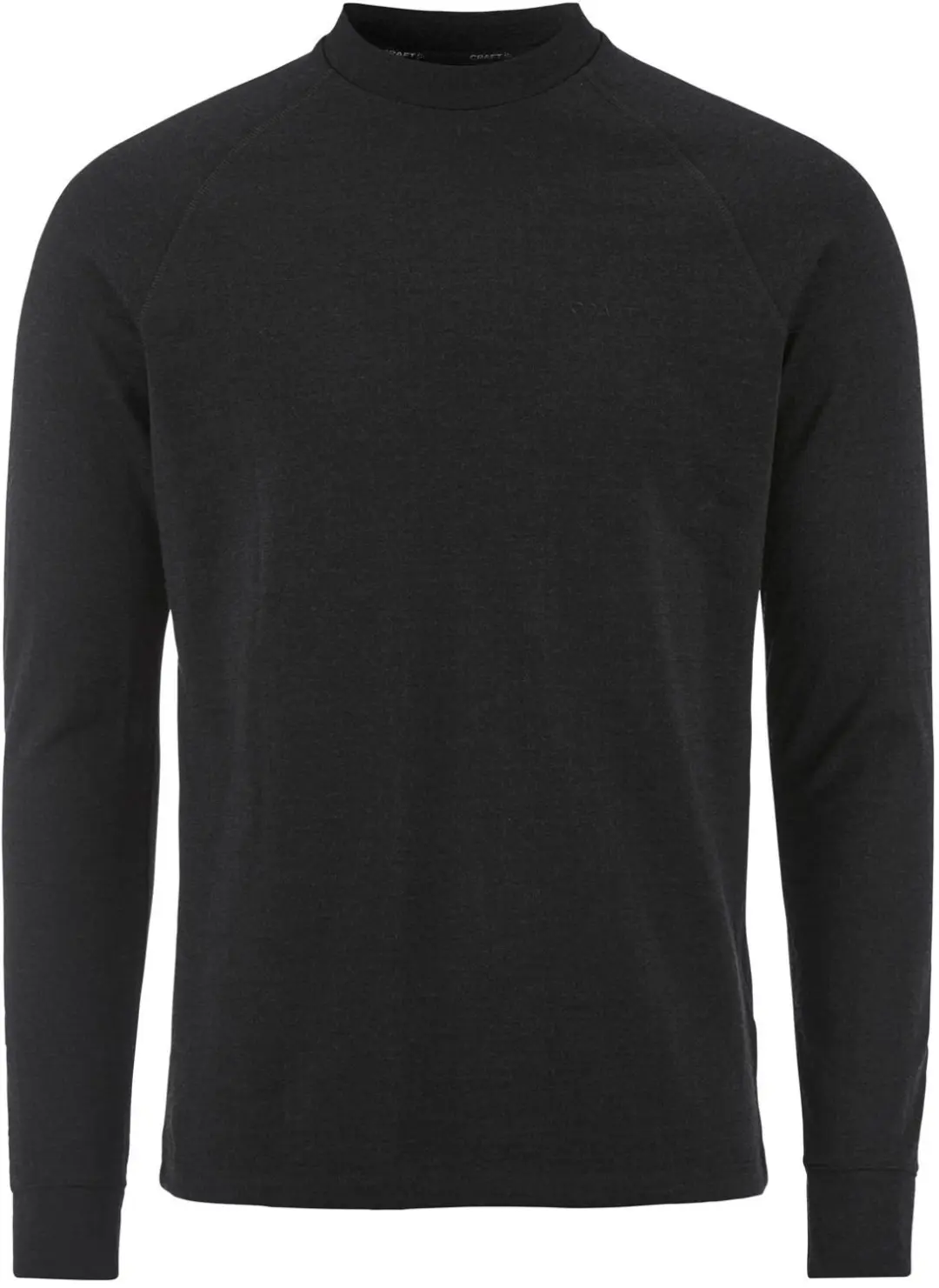Craft Wool Comfort Rn Ls M Black