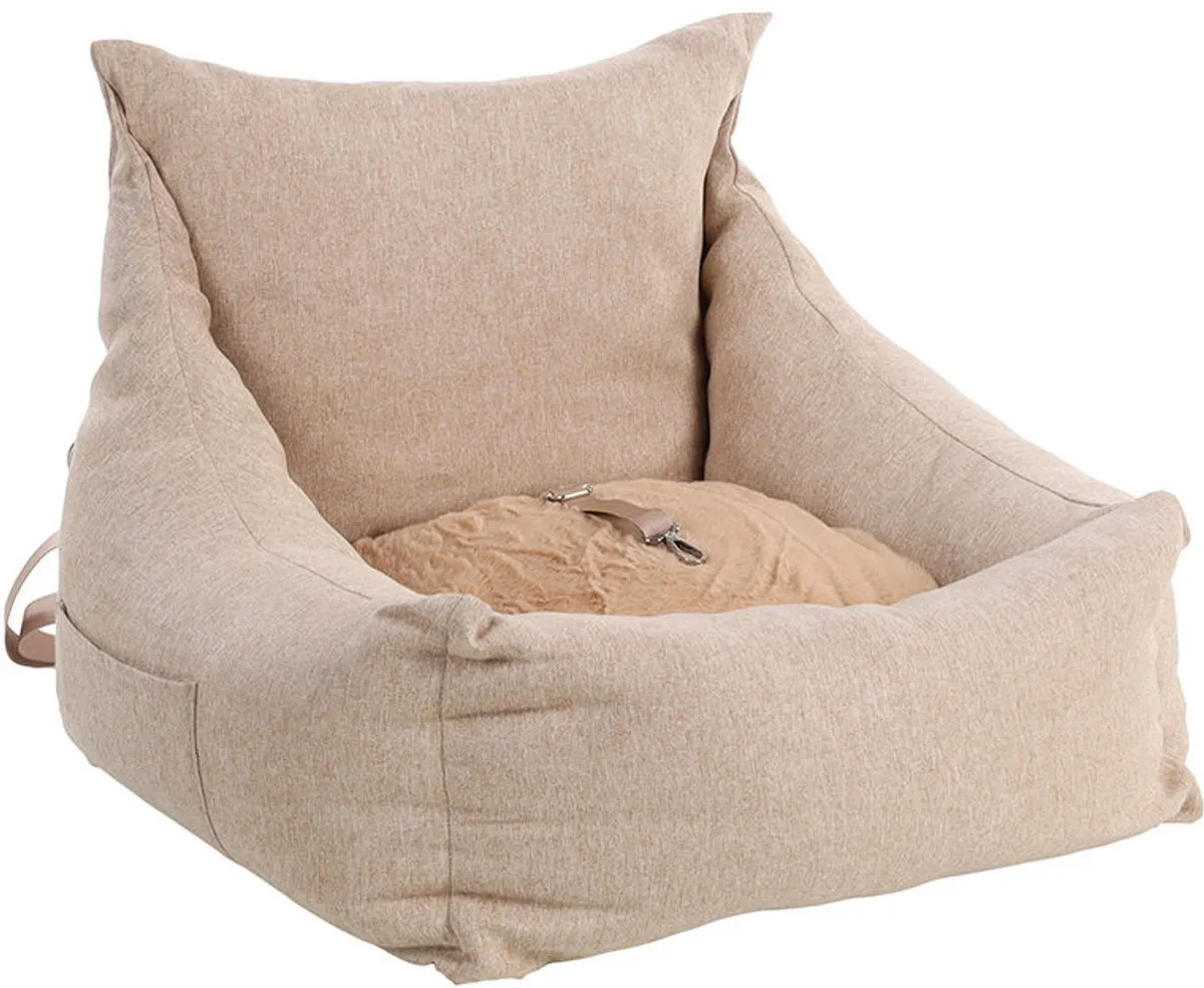 Flamingo Autostoel Megan Beige - 56x50x17cm