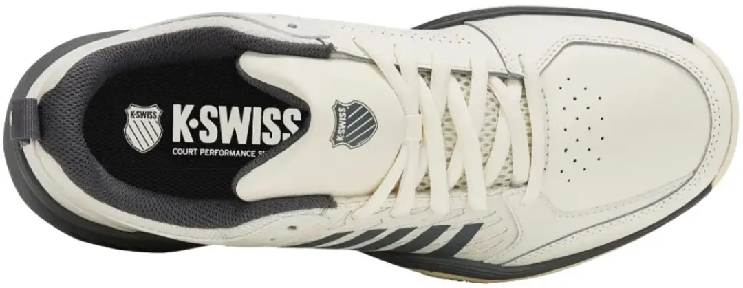K-Swiss Court Express Heren Tennisschoenen - Wit-groen - afbeelding 6 van 6