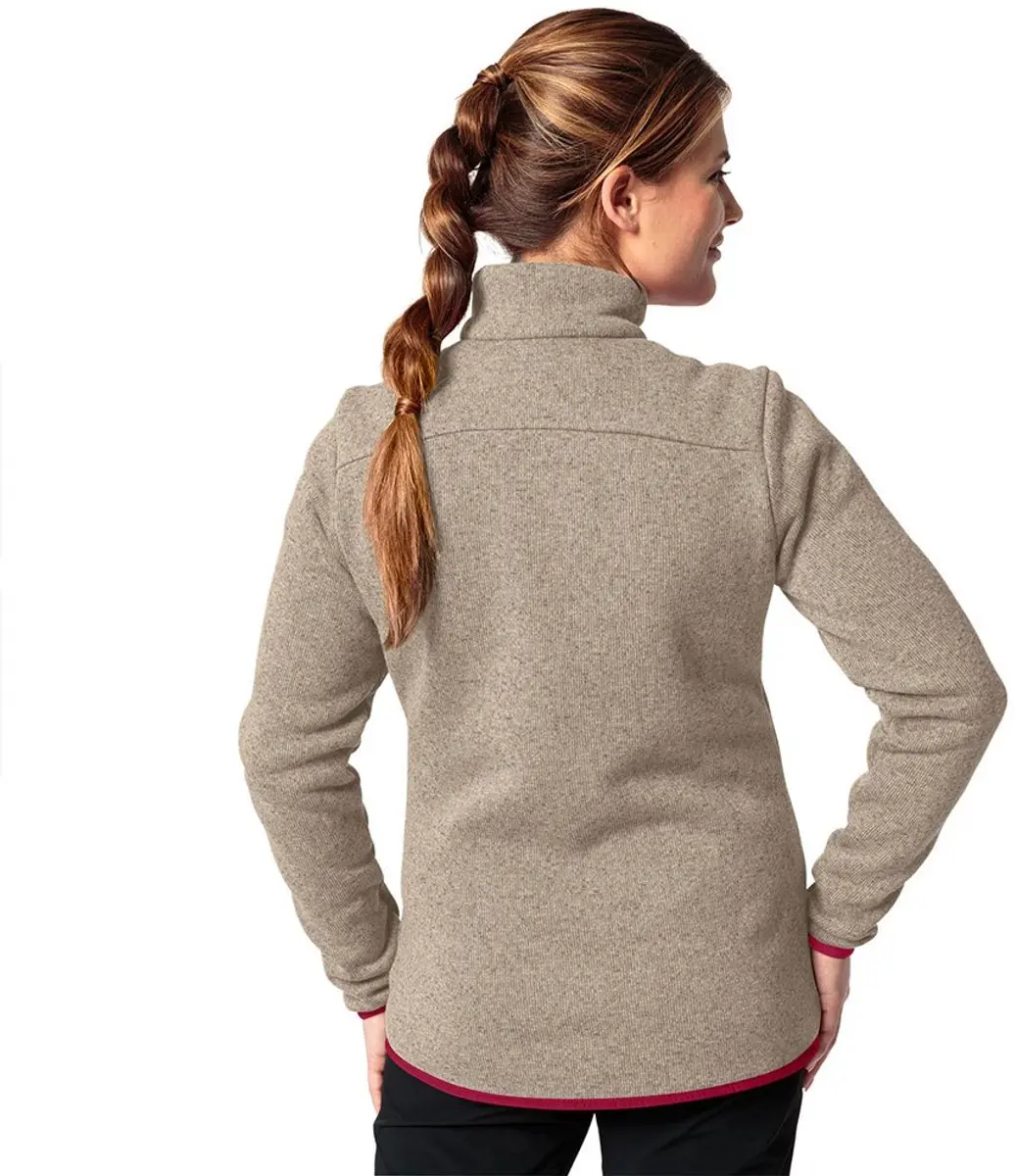 Vaude Rienza IV Damesfleece - Linen - 48 - afbeelding 2 van 4