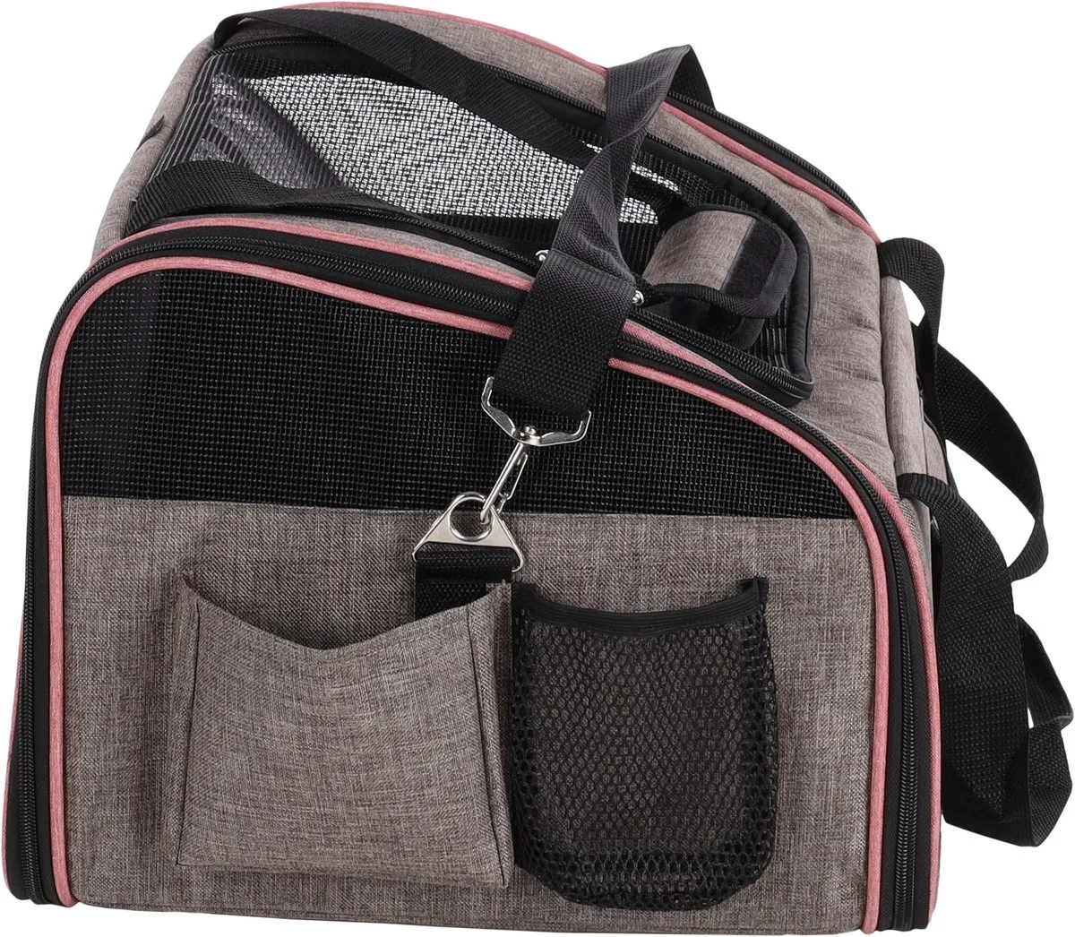 Flamingo Autostoel Puppy Xenophon - 44x37,5cm - Grijs