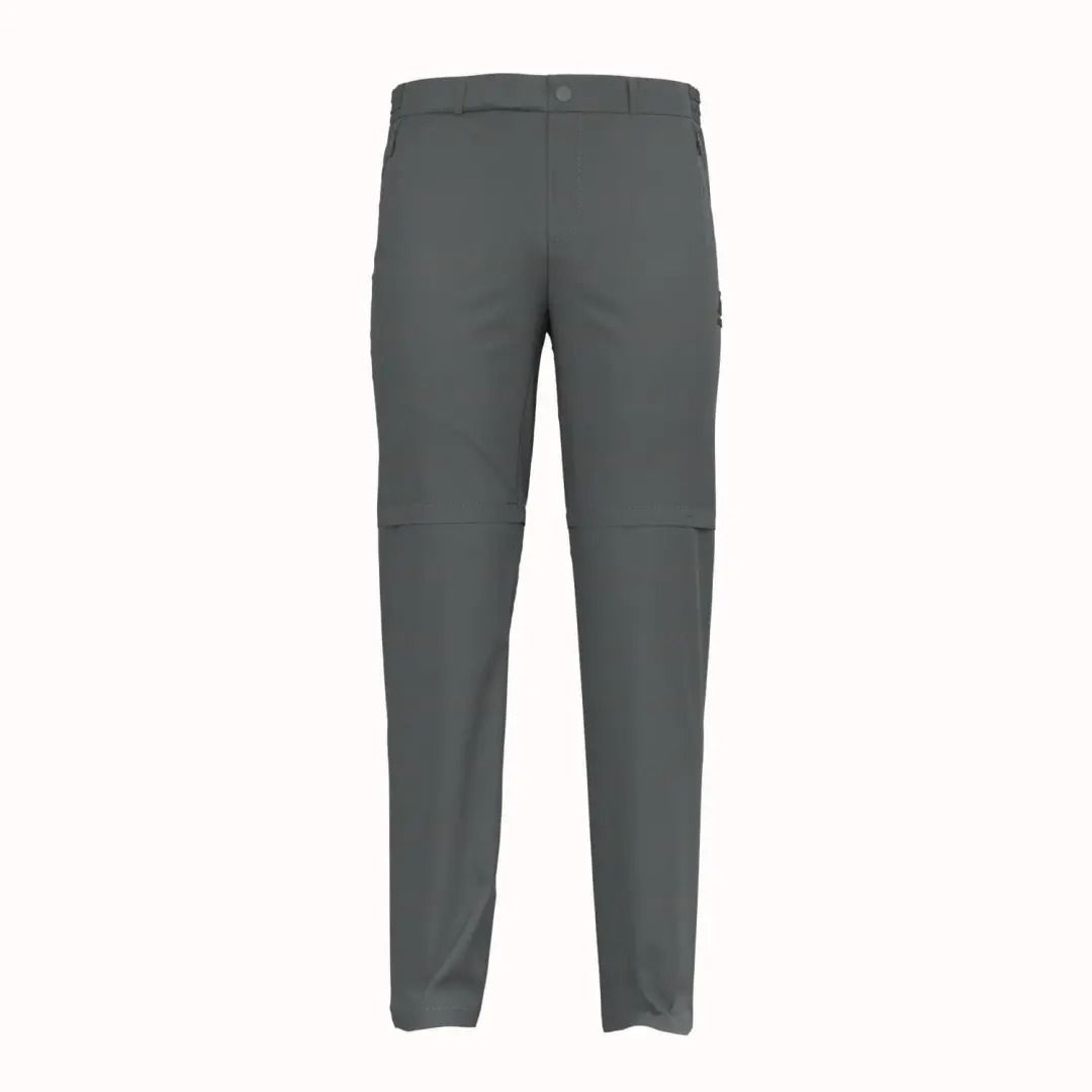 ODLO PANTS ZIP-OFF REGULAR LENGTH ASCENT LIGHT Homme SEDONA SAGE 48