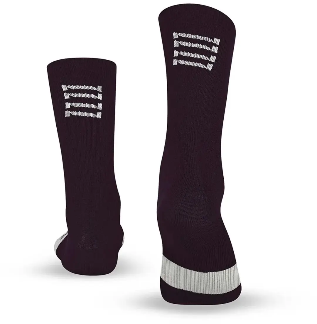 Bioracer Fietssokken Zomer - Unisex - Zwart - Maat 45-47 - afbeelding 2 van 6