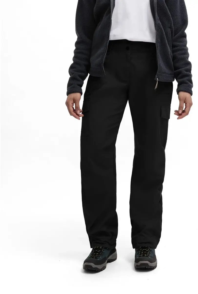 Maier Sports Multi Pulse Cargo Broek Dames - Zwart - afbeelding 2 van 4