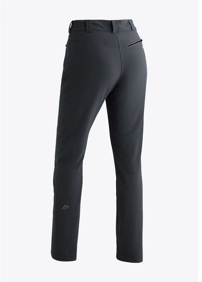 Maier Sports Lulaka Wool dames wandelbroek - Grafiet - afbeelding 6 van 6