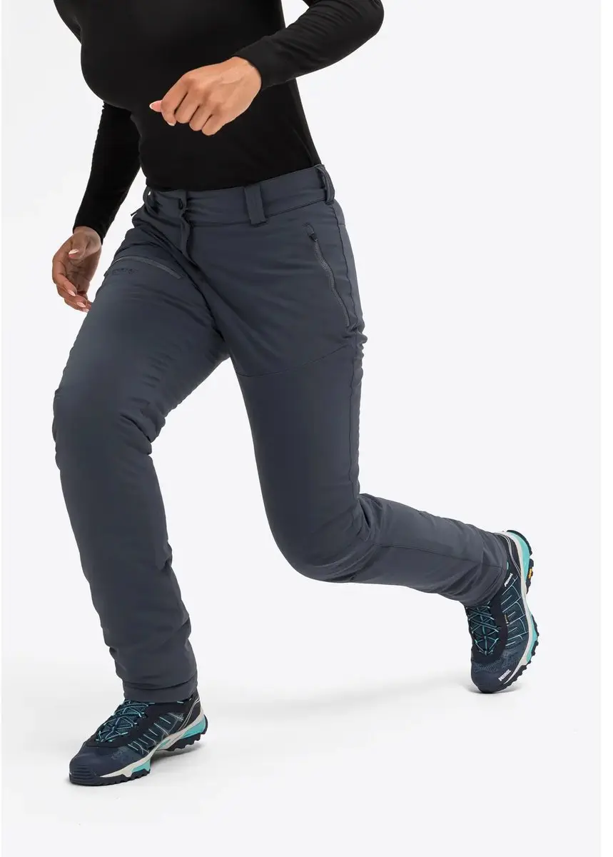 Maier Sports Lulaka Wool dames wandelbroek - Grafiet - afbeelding 2 van 6