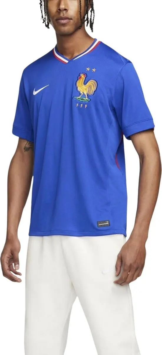 Nike Frankrijk Thuisshirt 2024/2026 - Blauw - afbeelding 6 van 6