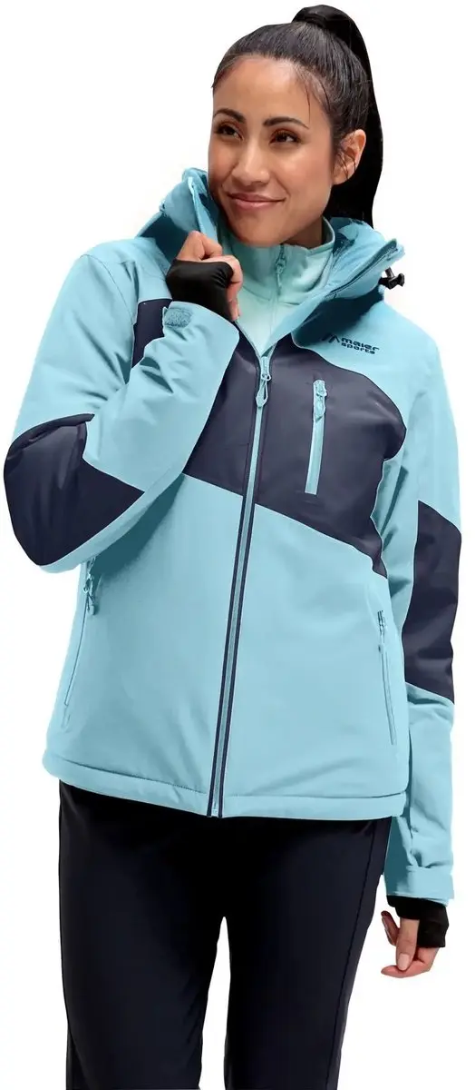 Maier Sports Amiata Dames Ski Jas - Pool Party/Night Sky - afbeelding 2 van 4