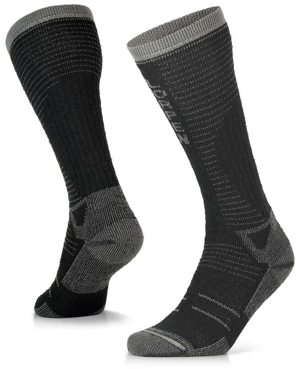 Lorpen Pro Trek Heavyweight Overcalf Sokken - Zwart - afbeelding 4 van 6