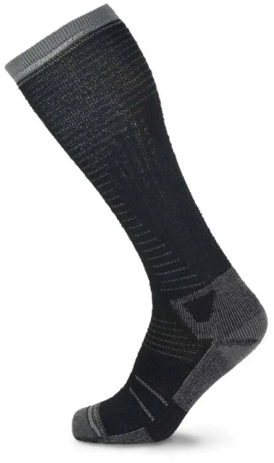 Lorpen Pro Trek Heavyweight Overcalf Sokken - Zwart - afbeelding 3 van 6