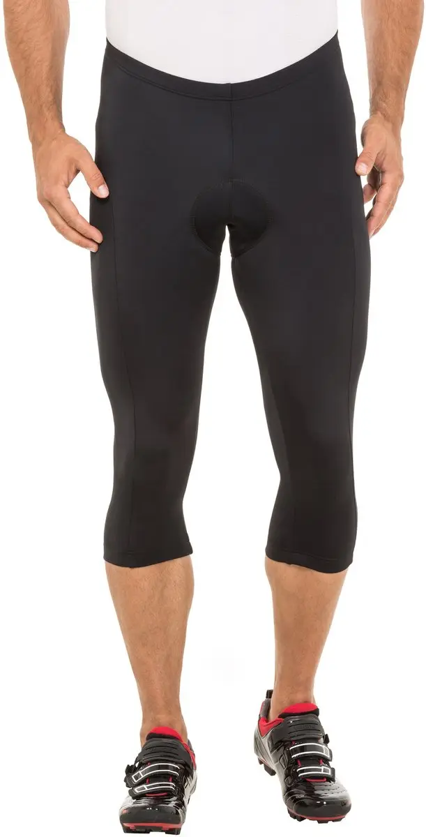 VAUDE Active 3/4 Fietsbroek Heren - Black Uni - 4XL - afbeelding 3 van 5