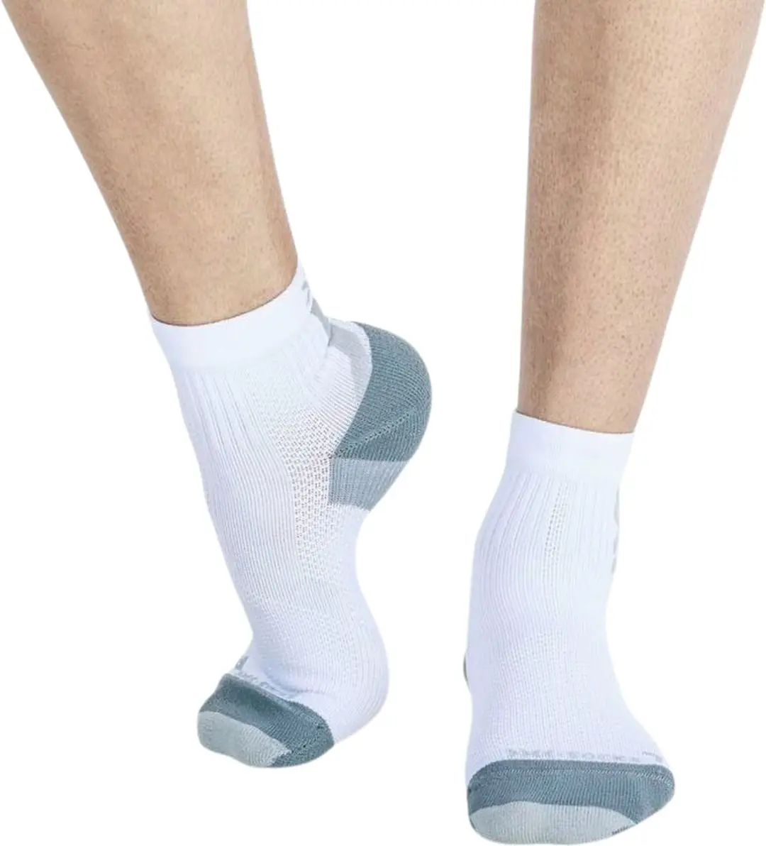 X-Socks Run Discover Ankle Hardloopsokken - Wit/Grijs - afbeelding 3 van 6