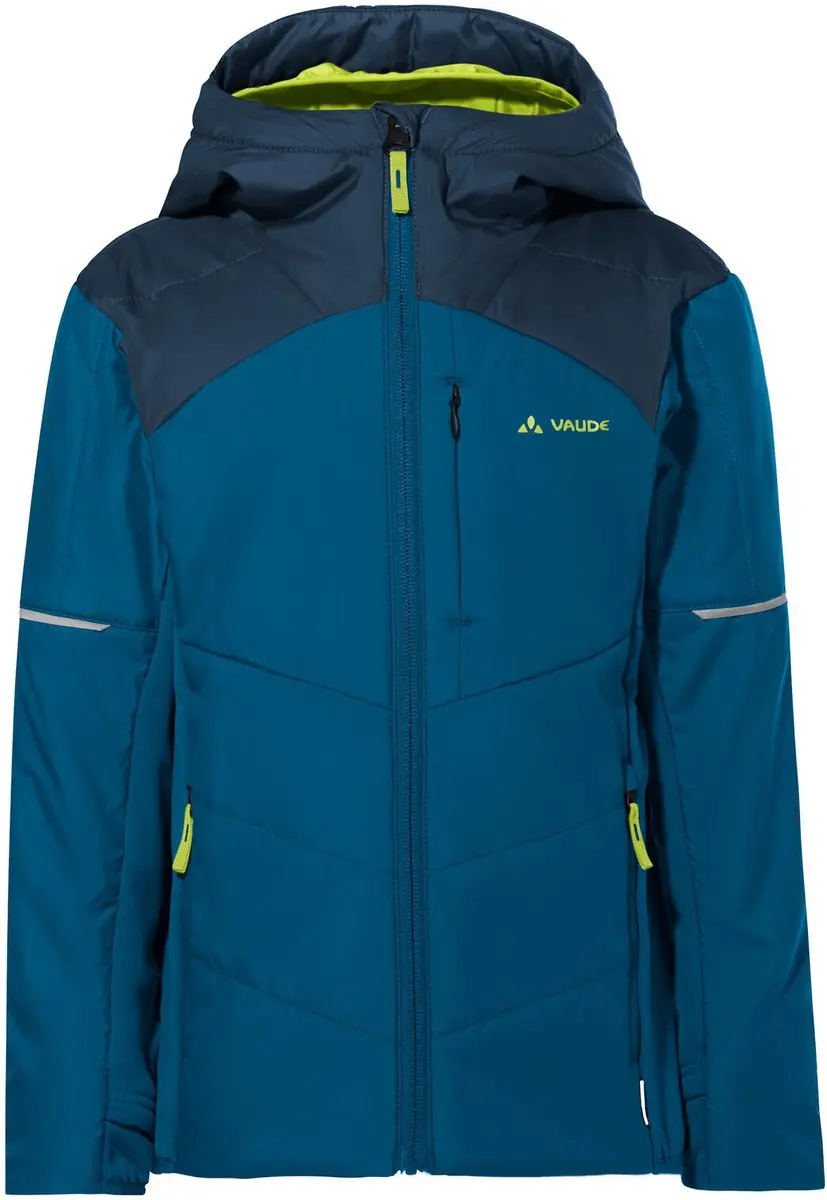 VAUDE Kids Capacida Hybrid Jacket II, Jas, outdoorjas, met kap, Kinderen, Outdoo