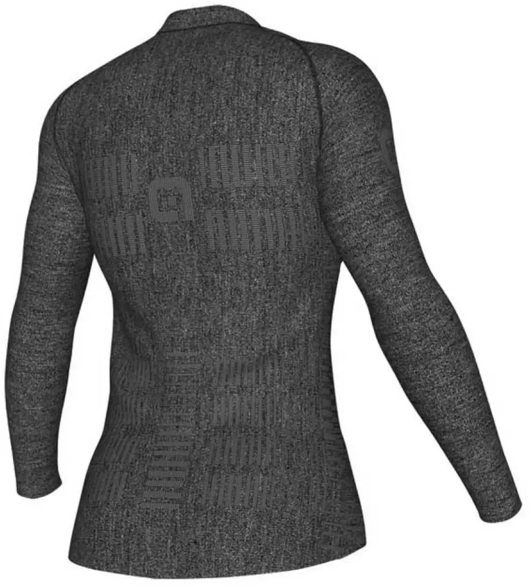 Alé Seamless Wool Dames Ondershirt Lange Mouw - Grijs - afbeelding 3 van 6