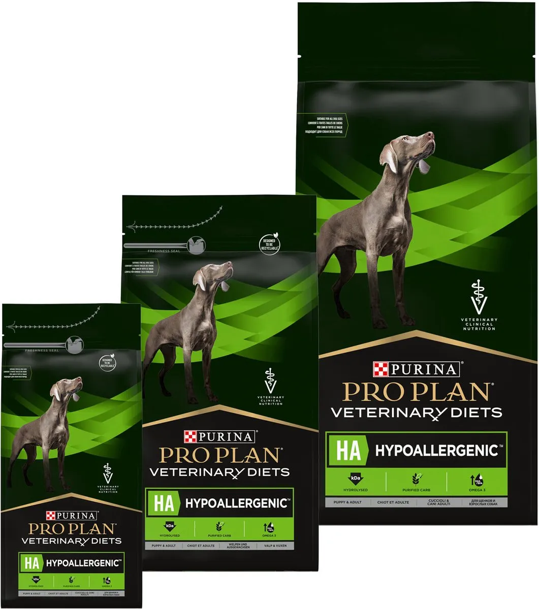 Pro Plan VD HA Hypoallergeen Hond - 22 kg